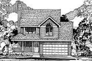 Traditional Style House Plan - 3 Beds 2.5 Baths 1476 Sq/Ft Plan #50-217 