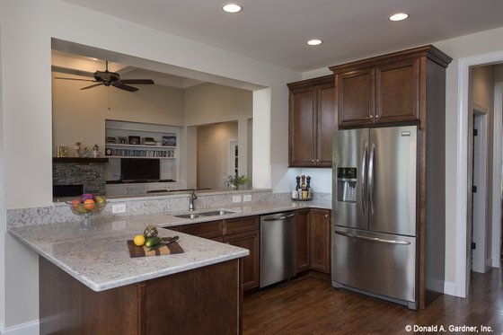 Interior - Kitchen for Traditional House Plan #929-741 - 4 bed, 3 bath