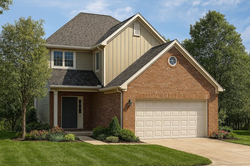 Dream House Plan - Traditional Exterior - Front Elevation Plan #17-2996