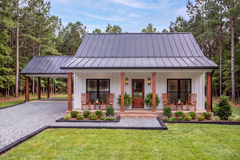 Home Plan - Exterior - Front Elevation 4 for Cottage House Plan #430-454 - 3 bed, 2 bath