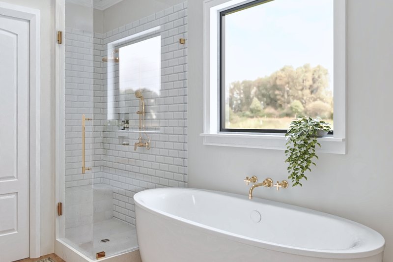 House Plan Design - Interior - Master Bathroom for Farmhouse House Plan #119-456 - 3 bed, 2.5 bath