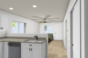 Interior - Other for Cottage House Plan #1099-7 - 2 bed, 2 bath