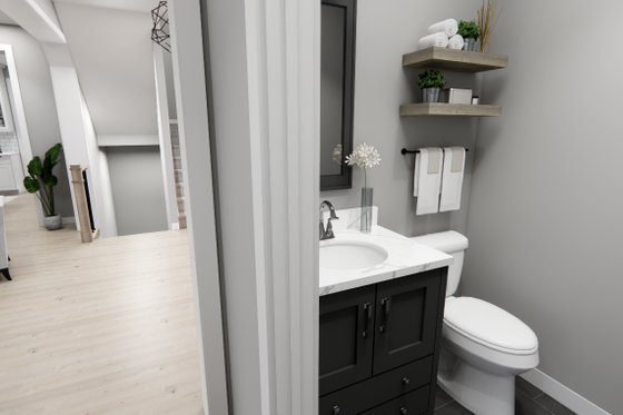 Interior - Bathroom for Traditional House Plan #51-1460 - 4 bed, 3.5 bath