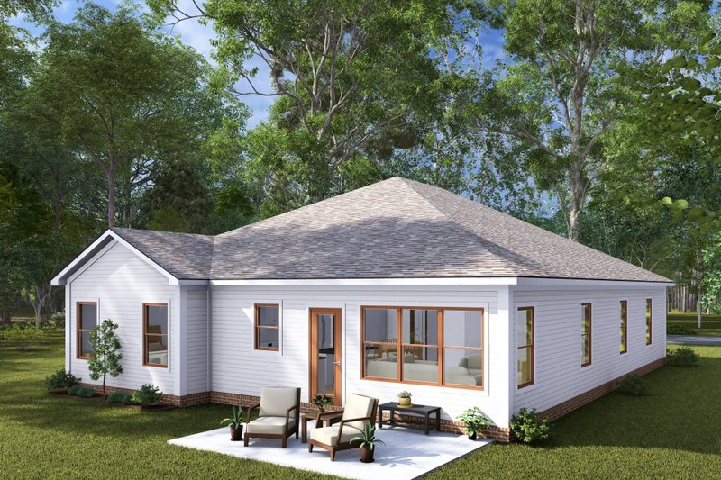 Architectural House Design - Exterior - Other Elevation 1 for Modern House Plan #513-2282 - 4 bed, 3 bath