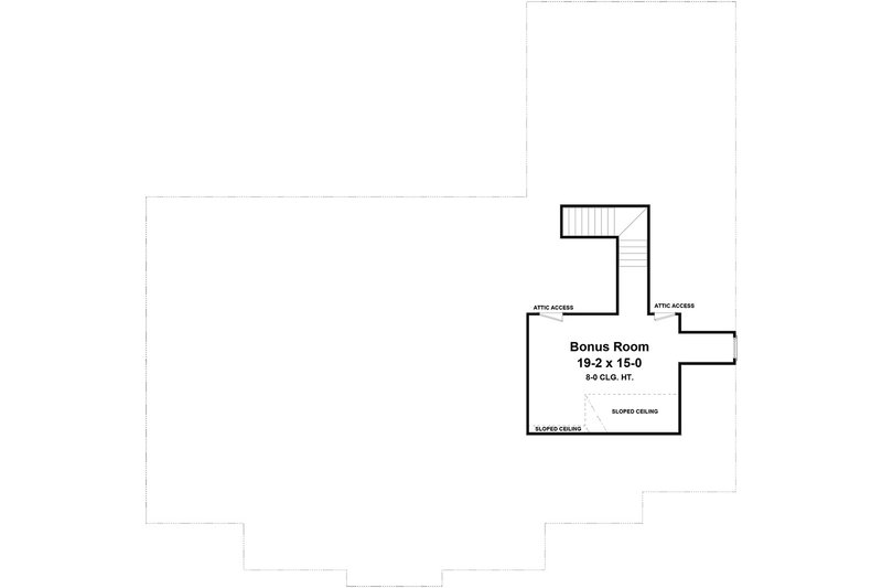 Dream House Plan - Floor Plan - Upper Floor for Traditional House Plan #21-286 - 4 bed, 3.5 bath