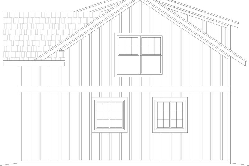 Architectural House Design - Exterior - Other Elevation 1 for Southern House Plan #932-1192, 0 bath