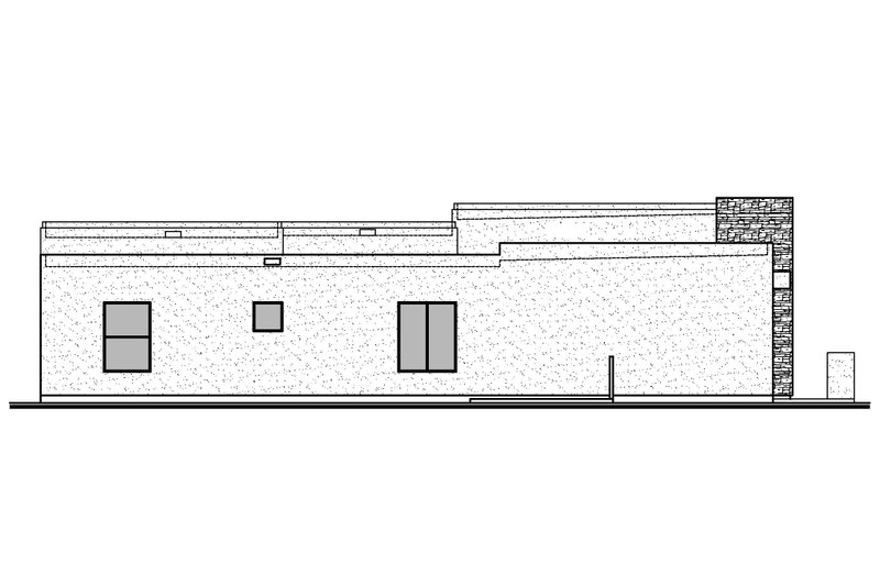 Architectural House Design - Exterior - Other Elevation for Adobe / Southwestern House Plan #1073-25 - 4 bed, 4.5 bath