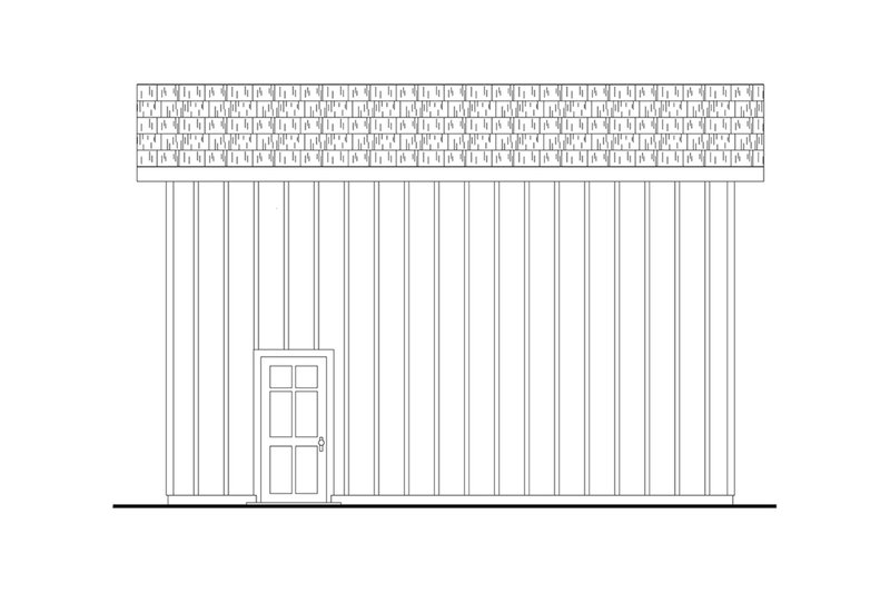 Architectural House Design - Exterior - Other Elevation 1 for Farmhouse House Plan #124-1413, 0 bath