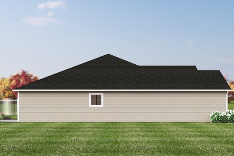House Blueprint - Exterior - Other Elevation 3 for Craftsman House Plan #1064-326 - 2 bed, 2 bath