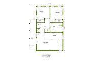 Modern Style House Plan - 2 Beds 1 Baths 960 Sq/Ft Plan #1106-175 Floor 
