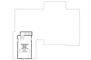 Floor Plan - Upper Floor for Farmhouse House Plan #21-514 - 3 bed, 2.5 bath