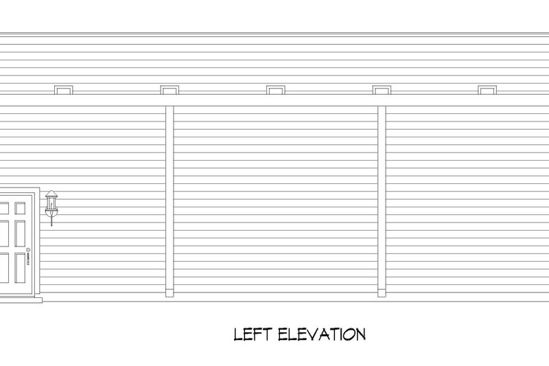 Dream House Plan - Exterior - Other Elevation for Modern House Plan #932-691, 0 bath