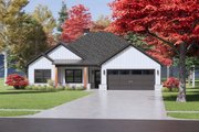 Farmhouse Style House Plan - 4 Beds 2 Baths 1987 Sq/Ft Plan #1096-103 