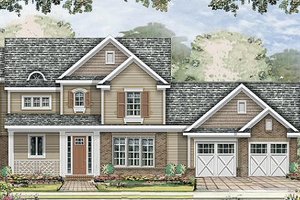 Traditional Exterior - Front Elevation Plan #424-183