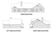 Country Style House Plan - 3 Beds 2 Baths 1476 Sq/Ft Plan #16-118 