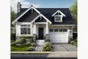 Country Style House Plan - 3 Beds 2 Baths 1772 Sq/Ft Plan #515-42 Exterior 