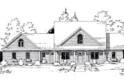 Country Style House Plan - 3 Beds 2.5 Baths 2030 Sq/Ft Plan #312-827 