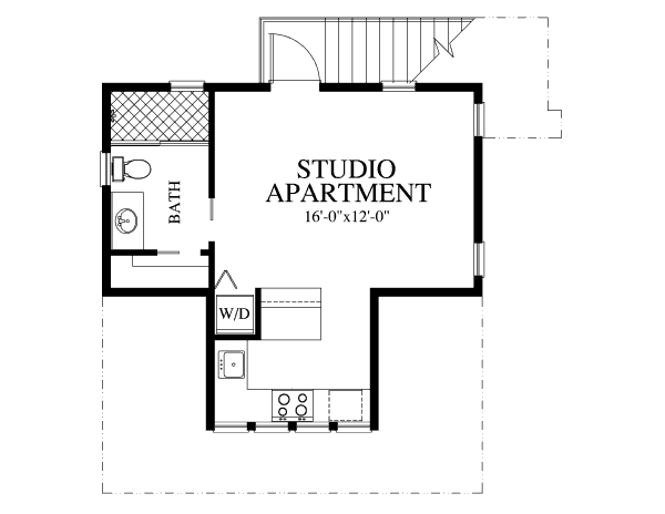 Craftsman Floor Plan - Upper Floor Plan #426-10