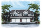 Traditional Style House Plan - 3 Beds 2.5 Baths 3636 Sq/Ft Plan #20-565 