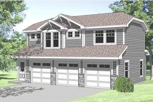 Traditional Exterior - Front Elevation Plan #116-130