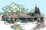Traditional Style House Plan - 4 Beds 2 Baths 2514 Sq/Ft Plan #60-287 