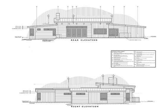 Rear & Right Elevation