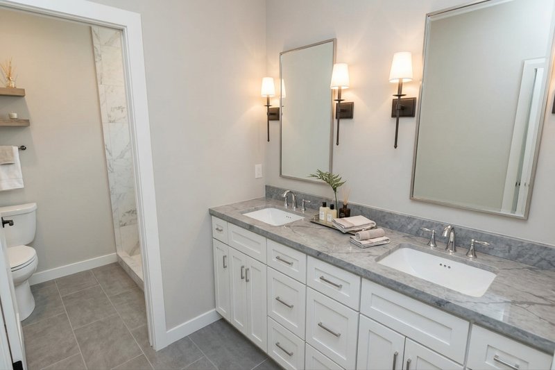 Dream House Plan - Interior - Master Bathroom for Farmhouse House Plan #51-1547 - 2 bed, 2 bath