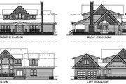 Craftsman Style House Plan - 4 Beds 3.5 Baths 3090 Sq/Ft Plan #47-390 