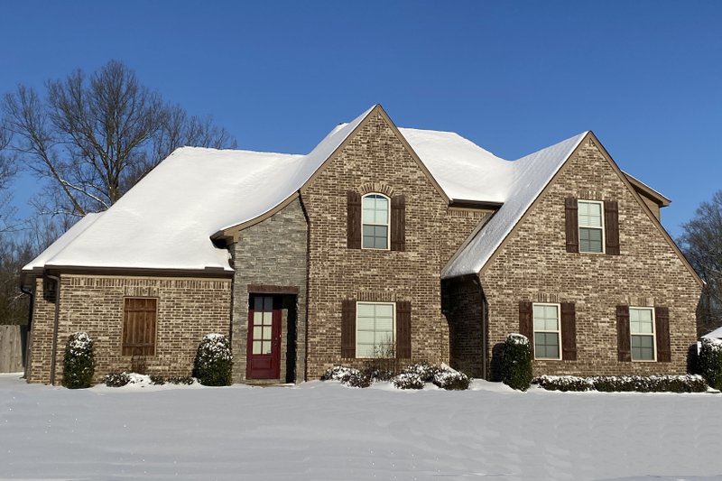 House Design - Exterior - Front Elevation 3 for Country House Plan #932-209 - 4 bed, 3 bath