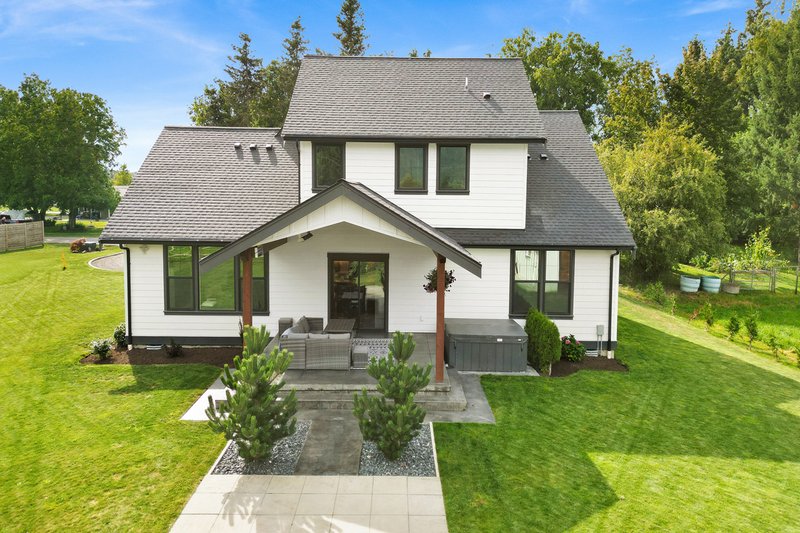 Dream House Plan - Exterior - Rear Elevation for Farmhouse House Plan #1070-16 - 3 bed, 2.5 bath