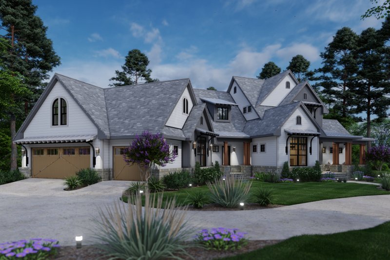 Dream House Plan - Exterior - Other Elevation for Farmhouse House Plan #120-195 - 3 bed, 2.5 bath