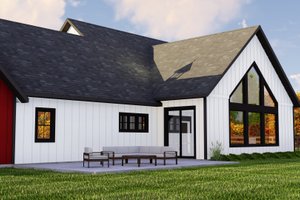 Exterior - Other Elevation 2 for Barndominium House Plan #1064-231 - 3 bed, 2.5 bath