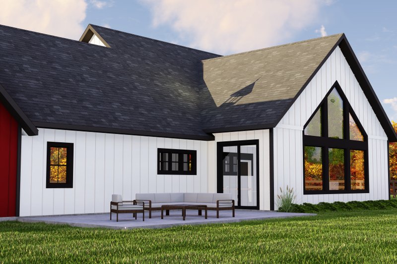 House Plan Design - Exterior - Other Elevation 2 for Barndominium House Plan #1064-231 - 3 bed, 2.5 bath