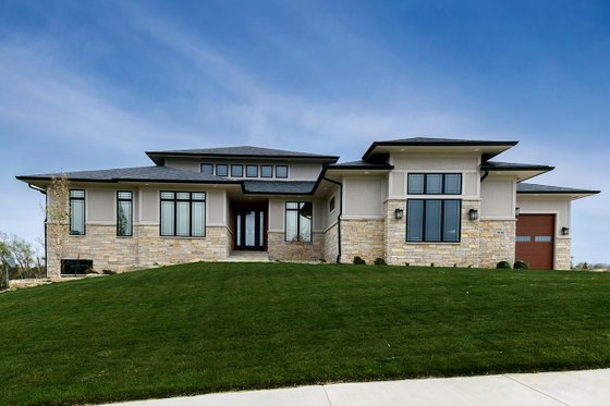 Exterior - Front Elevation 3 for Craftsman House Plan #70-1486 - 2 bed, 3 bath