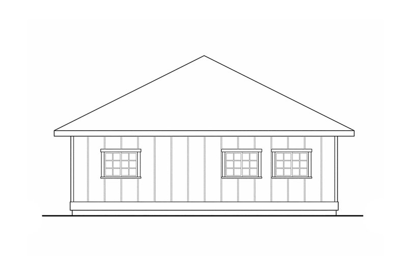 Architectural House Design - Exterior - Other Elevation for Traditional House Plan #124-895, 0 bath