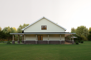 Exterior - Other Elevation for Farmhouse House Plan #1112-18 - 3 bed, 4 bath