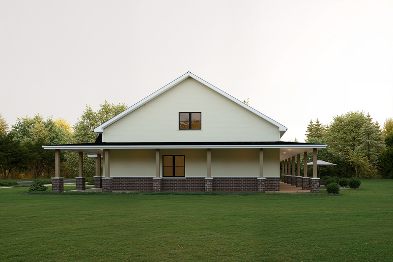 House Plan Design - Exterior - Other Elevation for Farmhouse House Plan #1112-18 - 3 bed, 4 bath