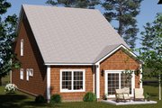 Cottage Style House Plan - 4 Beds 3 Baths 1812 Sq/Ft Plan #513-2392 Exterior 