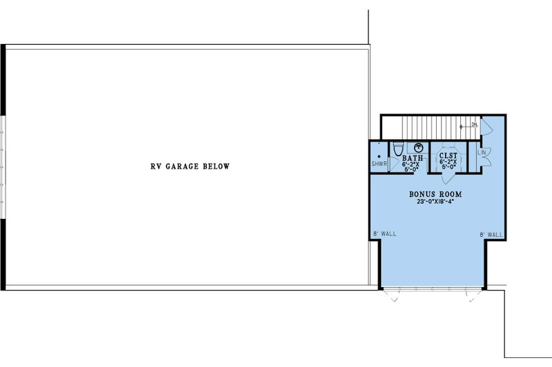 Architectural House Design - Floor Plan - Upper Floor for Barndominium House Plan #923-456 - 4 bed, 2.5 bath