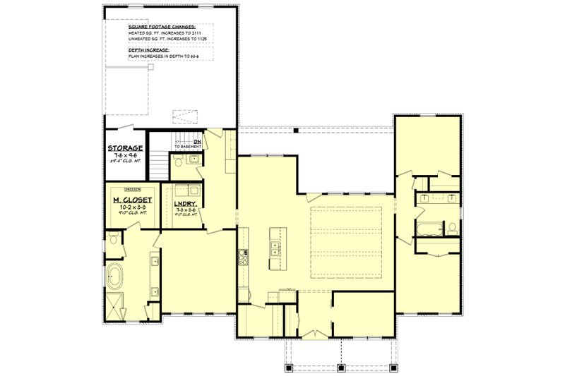 House Plan Design - Floor Plan - Other Floor for Farmhouse House Plan #430-346 - 3 bed, 2.5 bath