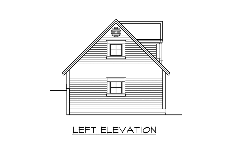 Dream House Plan - Exterior - Other Elevation 4 for Country House Plan #132-158 - 4 bed, 2.5 bath