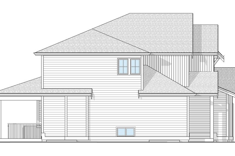 Home Plan - Exterior - Other Elevation for Farmhouse House Plan #1114-95 - 4 bed, 2.5 bath