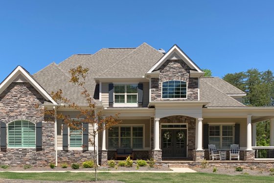 Exterior - Other Elevation for Traditional House Plan #437-56 - 4 bed, 3.5 bath