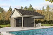 Traditional Style House Plan - 0 Beds 1 Baths 0 Sq/Ft Plan #932-497 