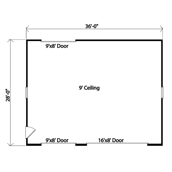 Home Plan - Traditional Floor Plan - Main Floor Plan #22-554