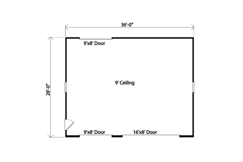 Dream House Plan - Floor Plan - Main Floor for Traditional House Plan #22-554, 0 bath