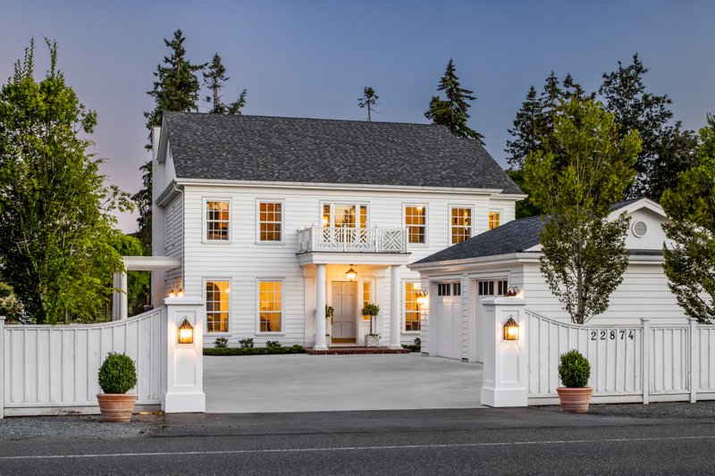 House Blueprint - Exterior - Front Elevation 7 for Traditional House Plan #1114-94 - 4 bed, 3.5 bath