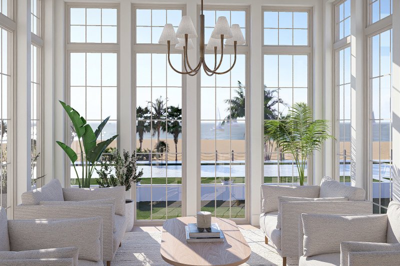 Dream House Plan - Interior - Other 1 for Beach House Plan #455-810 - 5 bed, 7 bath