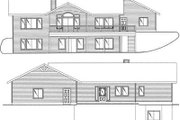 Modern Style House Plan - 2 Beds 2.5 Baths 2729 Sq/Ft Plan #117-351 