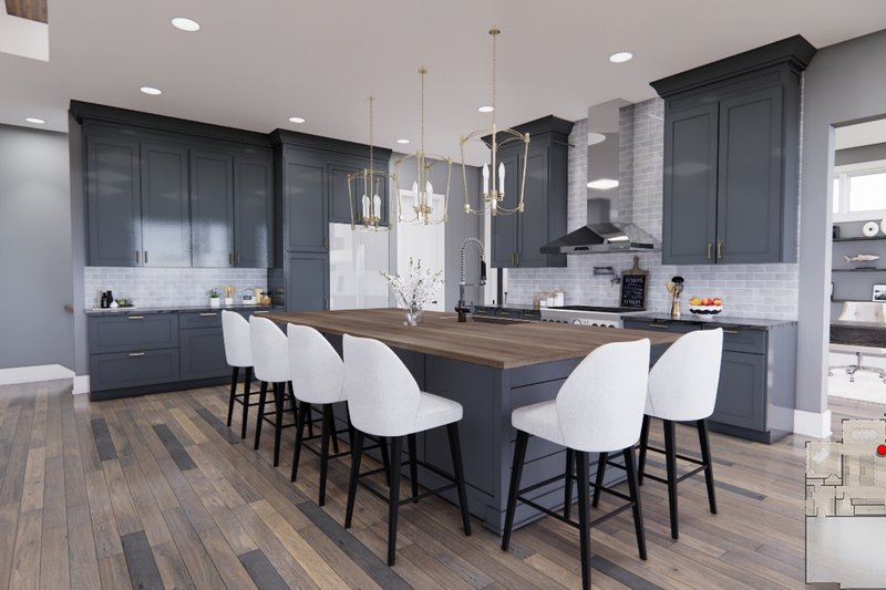 Dream House Plan - Interior - Kitchen 2 for Traditional House Plan #51-1224 - 2 bed, 2 bath